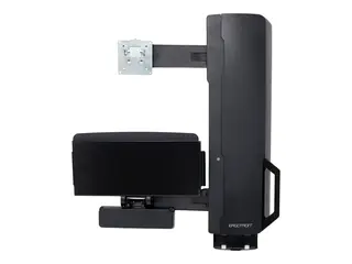 Ergotron StyleView Sit-Stand Vertical Lift, High Traffic Area Monteringssett (vertikal l&#248;ft) - for LCD-skjerm / PC-utstyr - sitte-st&#229; system, h&#248;yt trafikkert omr&#229;de - svart - skjermst&#248;rrelse: inntil 24&quot; - veggmonterbar