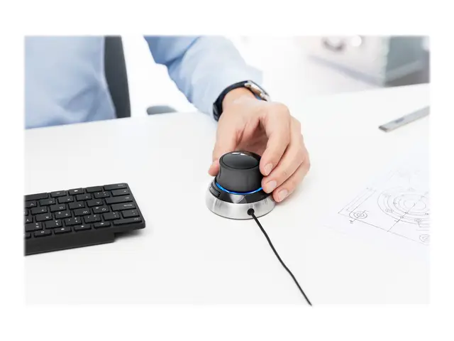 3Dconnexion SpaceMouse Compact - 3D-mus - 2 knapper - kablet - USB