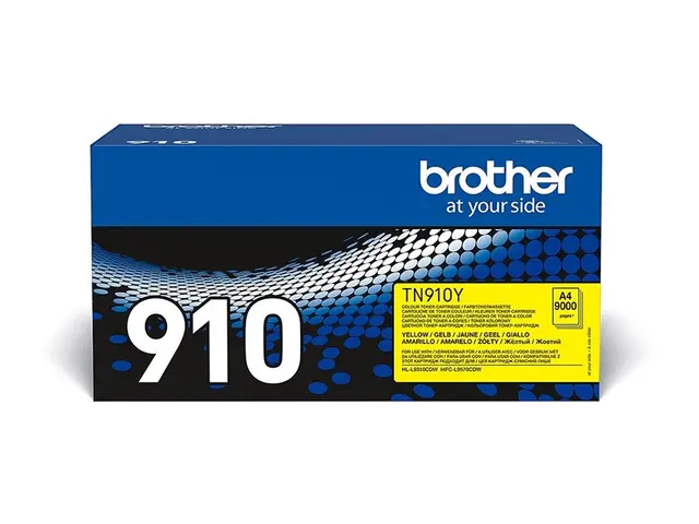 Brother TN910Y - Ultra Jumbo - gul - original - tonerpatron - for ...