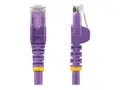 STARTECH 3M PURPLE CAT6 CABLE SNAGLESS ETHERNET CABLE - UTP