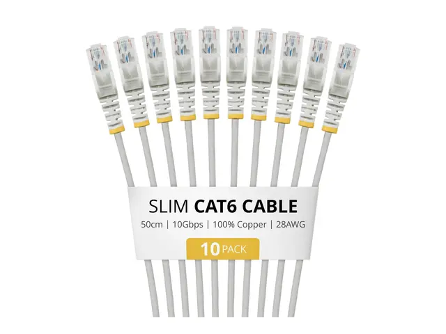 Startech - Koblingskabel - RJ-45 (hann) til RJ-45 (hann) - 50 cm -...