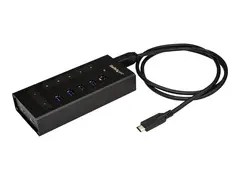 STARTECH.COM 7-Port USB-C Hub - Metal - USB-C to 5x USB-A and 2x USB-C - USB 3