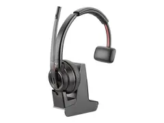 Poly Savi 8210 Office - Savi 8200 series hodesett - on-ear - DECT / Bluetooth - tr&#229;dl&#248;s - svart - Zoom Certified