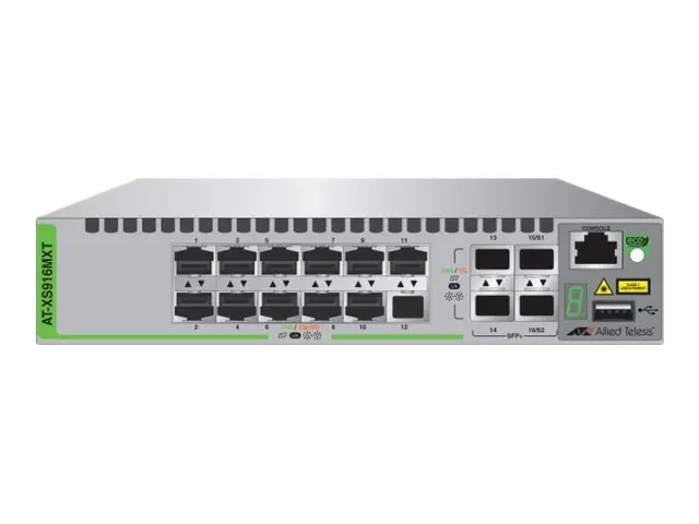 Allied Telesis AT XS916MXT - Switch - L2+ - Styrt - 12 x 100/1000/...