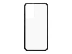 OtterBox React Series - Baksidedeksel for mobiltelefon svart krystall (klar/svart) - for Samsung Galaxy S22+