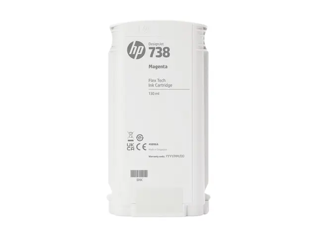 HP 738 - 130 ml magenta original DesignJet blekkpatron for T950