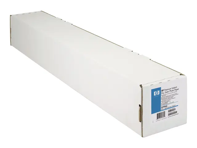 HP Premium Instant-dry Satin Photo Paper - Sateng - Rull (91,4 cm ...