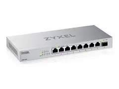 Zyxel XMG-100 Series XMG-108 - Switch ustyrt - ikke-styrt - 8 x 100/1000/2.5G + 1 x Gigabit SFP / 10 Gigabit SFP+ - stasjonær, veggmonterbar