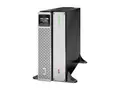 APC Smart-UPS On-Line SRTL2200RM4UXLI UPS (kan monteres i rack) (høy tetthet) - AC 220/230 V - 1980 watt - 2200 VA - litiumion - utgangskontakter: 8 - 4U - 1.83 m kabel - svart med sølvfasfront