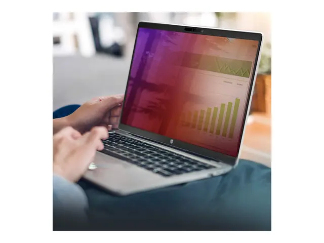 StarTech.com 14-inch 16:9 Laptop Privacy Screen, Reversible Gold F...