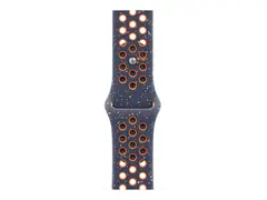 Apple Nike - Bånd for smart armbåndsur - 42mm S/M-størrelse - blå flamme