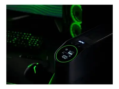 APC Back-UPS Pro - UPS tårn, RGB-lys AC 230 V 1320 watt 2200 VA en...