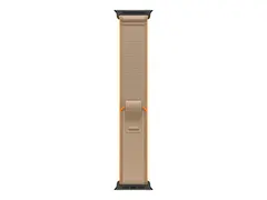 Apple - Sløyfe for smart armbåndsur - 49 mm, svart titanfinish S/M-størrelse - sand