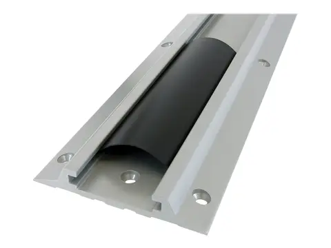Ergotron - Monteringskomponent (veggspor 10", kanaldekke) aluminium - for P/N: 45-353-026, 45-354-026, 80-063-200, 80-105-064, 80-107-200, 97-468-202