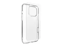 Zagg InvisibleShield Glass Elite 360 - Baksidedeksel for mobiltelefon blank - med Skjermbeskytter i herdet glass - for Apple iPhone 16 Pro Max