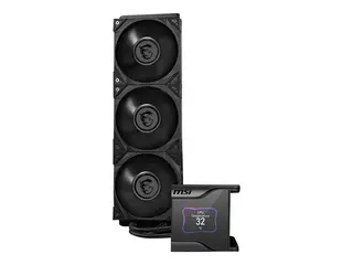 MSI MEG CORELIQUID S360 - V&#230;skekj&#248;lesystem for prosessor Radiatorst&#248;rrelse: 360 mm - (for: LGA1156, LGA1155, LGA1150, LGA1151, AM4, TR4, SP3, sTRX4, LGA1200, LGA1700, AM5) - 120 mm