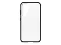 OtterBox React Series - Baksidedeksel for mobiltelefon plastikk - svart krystall - for Samsung Galaxy S25
