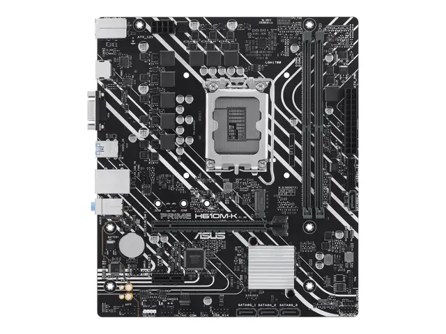ASUS PRIME H610M-K - Hovedkort micro ATX LGA1700-sokkel H610 Chips...