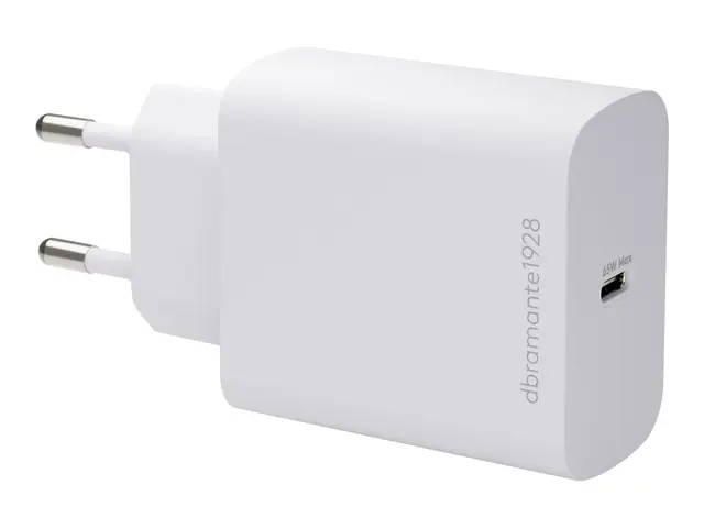 dbramante1928 re-charge - Strømadapter 65 watt (USB-C) hvit