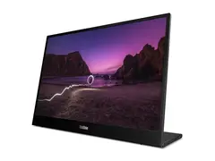 Lenovo ThinkVision M16 - LED-skjerm - 16" portabel - 1920 x 1200 @ 60 Hz - IPS - 300 cd/m² - 1500:1 - 6 ms - HDMI, DisplayPort, USB-C - eklipsesvart