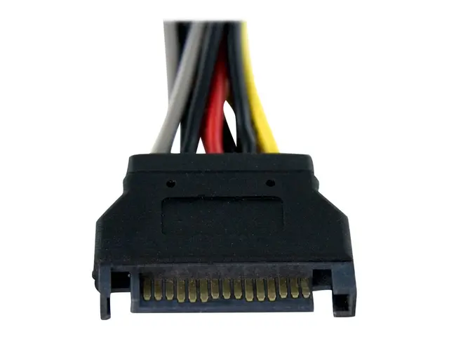 StarTech.com 6in SATA Power Y Splitter Cable Adapter - M/F - Power...