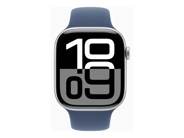 Apple Watch Series 10 (GPS) - 46 mm sølvaluminium smartklokke med ...