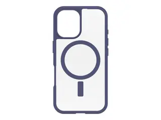 OtterBox React Series - Baksidedeksel for mobiltelefon MagSafe-samsvar - resirkulert plast - denver skumringslilla - for Apple iPhone 16