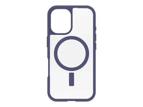 OtterBox React Series - Baksidedeksel for mobiltelefon MagSafe-samsvar - resirkulert plast - denver skumringslilla - for Apple iPhone 16