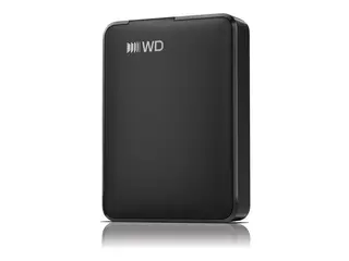 WD Elements WDBLSS0060BBK - Harddisk - 6 TB ekstern (bærbar) - USB 3.2 Gen 1 - svart