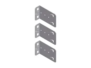Schneider Spacial SF-E NSYRCDFIX Holder for stativkabelh&#229;ndtering - st&#229;l, galvanisert, 150 mm - 19&quot;