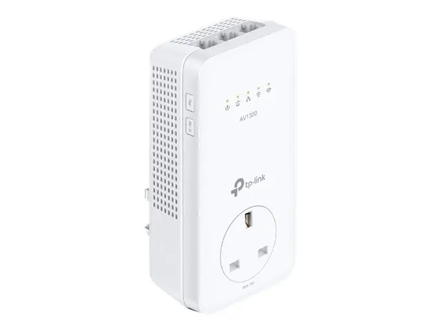 TP-Link TL-WPA8631P V4 - Strømlinjeadapter 1GbE, HomePlug AV (HPAV...