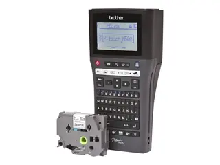 Brother P-Touch PT-H500 - Etikettmaker - S/H termotransfer - Rull (2,4 cm) - 180 dpi - inntil 20 mm/sek - USB 2.0 - kutter - 7-linjers utskrift