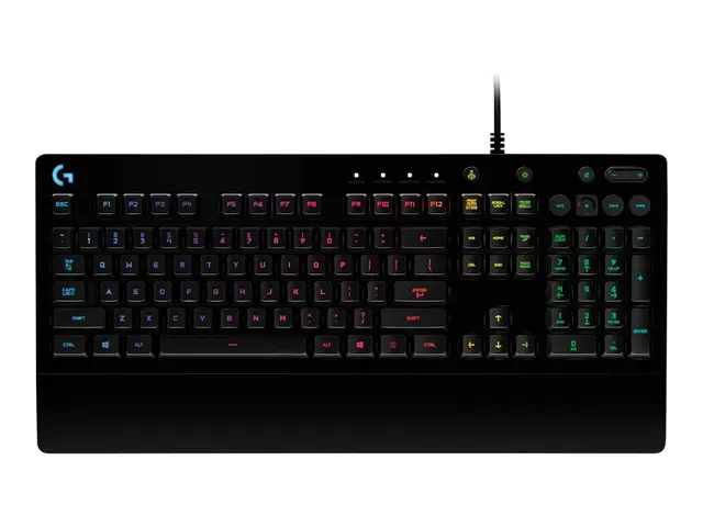 Logitech Prodigy G213 - Tastatur - med LED-indikator - bakgrunnsbe...