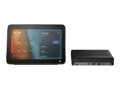 HP Poly Studio - For Microsoft Teams Base Kit G9 Plus - videokonferansesett (Poly TC10-ber&#248;ringskontroller, HP Mini IP Conference PC)