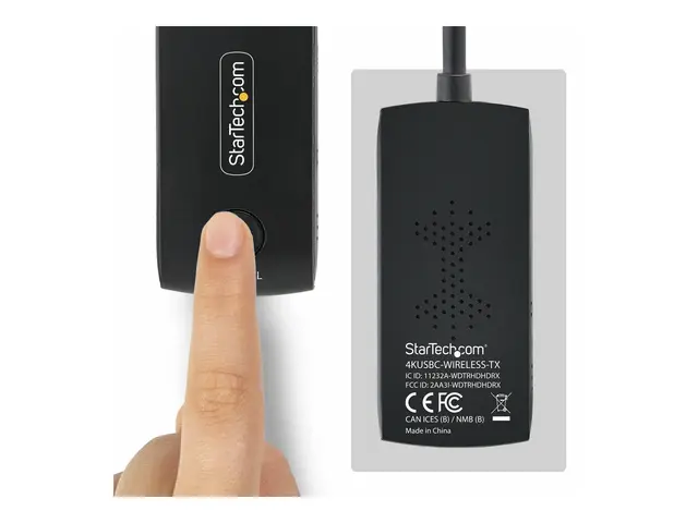 Startech - Trådløs video/lyd/infrarød-utvider - sender - USB-C - o...