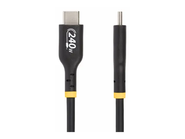StarTech.com 1m USB C Charging Cable, USB-IF Certified USB-C 240W ...