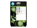 HP 937 - 4-pack - svart, cyan, magenta, gul original - blekkpatron