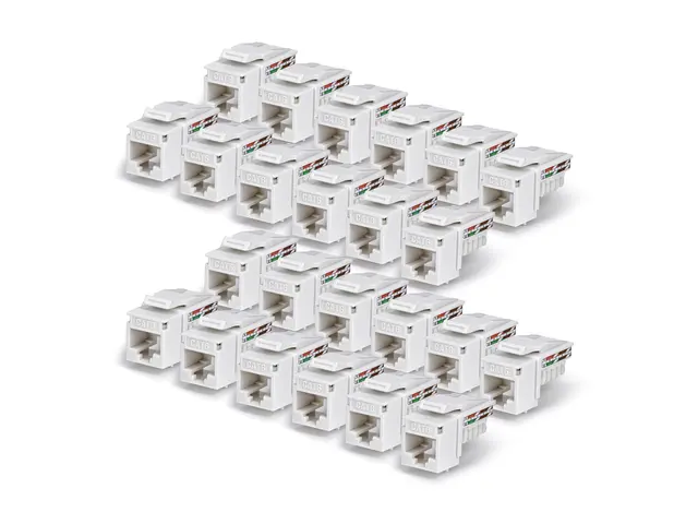 Startech - Trapes-jakk - 90°, 110 nedstøping - CAT 6 - UTP - RJ-45...