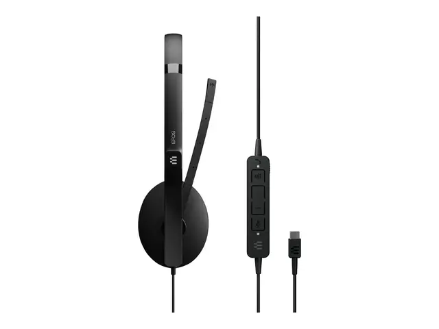 EPOS ADAPT 160T ANC USB-C - 100 Series hodesett on-ear kablet akti...