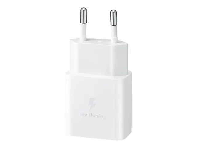 Samsung EP-T1510 - Strømadapter 15 watt 2 A PD (24 pin USB-C) hvit