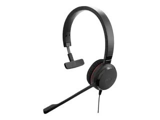 Jabra Evolve 30 II UC Mono - Hodesett - on-ear kablet - USB, 3,5 mm jakk