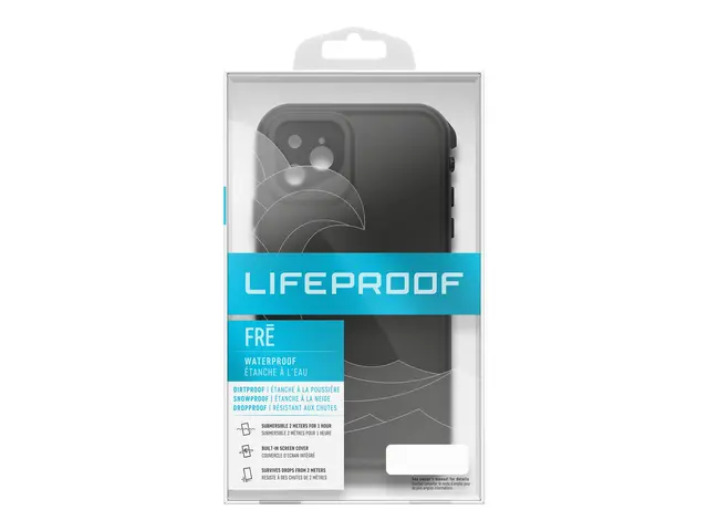 LifeProof Fre - Beskyttende vanntett eske for mobiltelefon - svart...