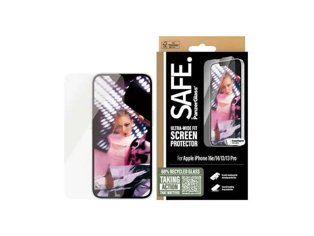 SAFE. by PanzerGlass - Skjermbeskyttelse for mobiltelefon ultra-br...