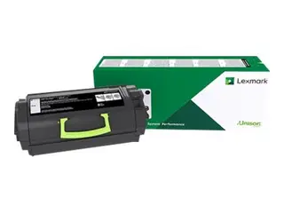 Lexmark 522X - Ekstra høy ytelse - svart original - tonerpatron LCCP, LRP - for Lexmark MS811dn, MS811dtn, MS811n, MS812de, MS812dn, MS812dtn