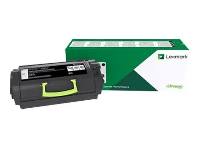 Lexmark 522X - Ekstra høy ytelse - svart - original - tonerpatron ...