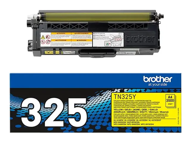 Brother TN325Y - Gul original tonerpatron for DCP-9055CDN, DCP-927...