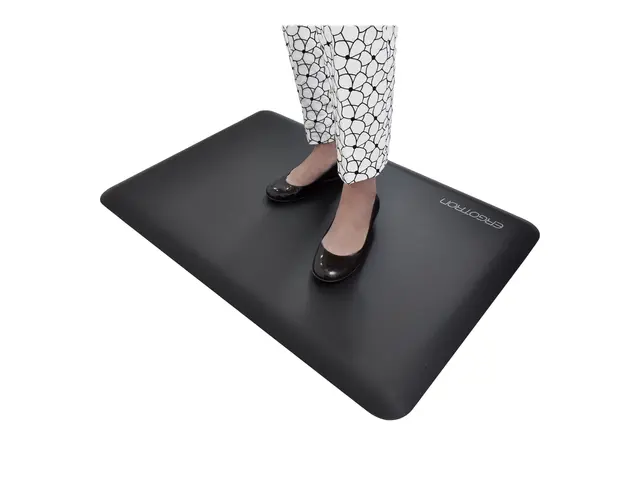 Ergotron WorkFit - Gulvmatte 91 x 61 cm svart