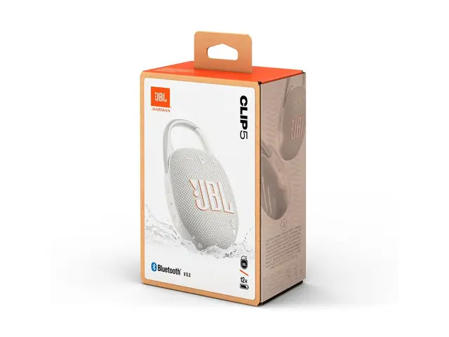 JBL Clip 5 - Høyttaler for bærbar bruk trådløs Bluetooth Appstyrt ...
