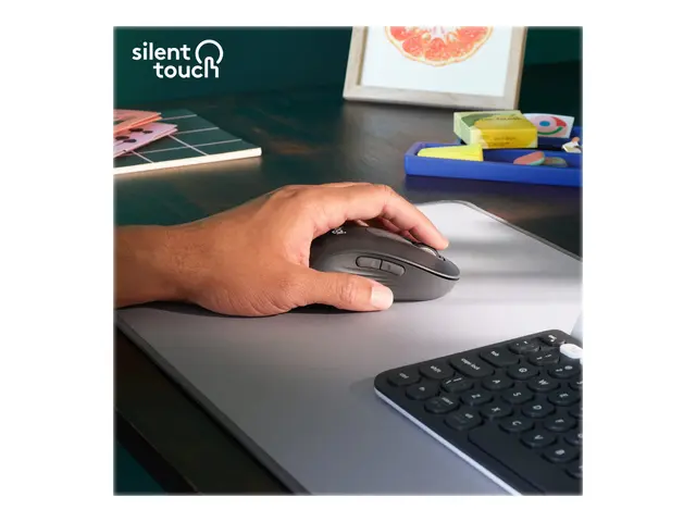Logitech Signature M650 L LEFT - Mus stor størrelse venstrehendt o...