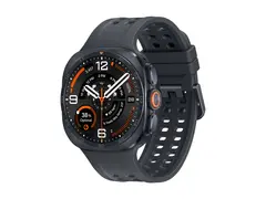 Samsung Galaxy Watch Ultra2 - 47 mm - titangrå smartklokke med marinebånd - svart - båndbredde: M/L - display 1.52" - 64 GB - NFC, Bluetooth, Wi-Fi, LTE - 4G - 61.5 g